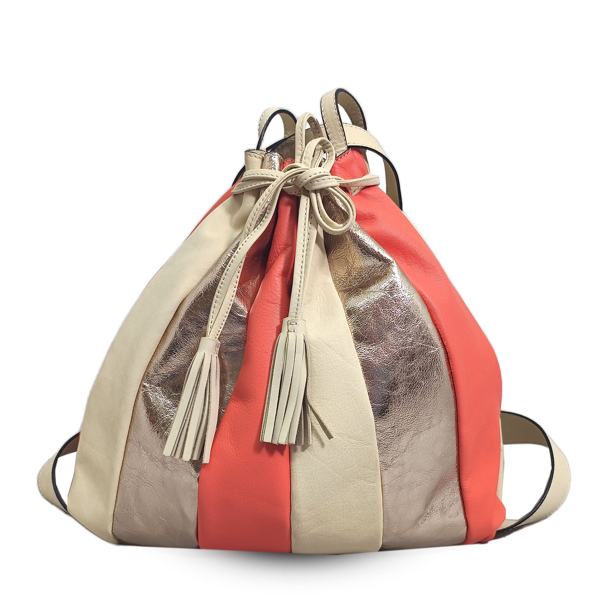 Pelletteria Veneta N921 Corallo Sacchetto Donna