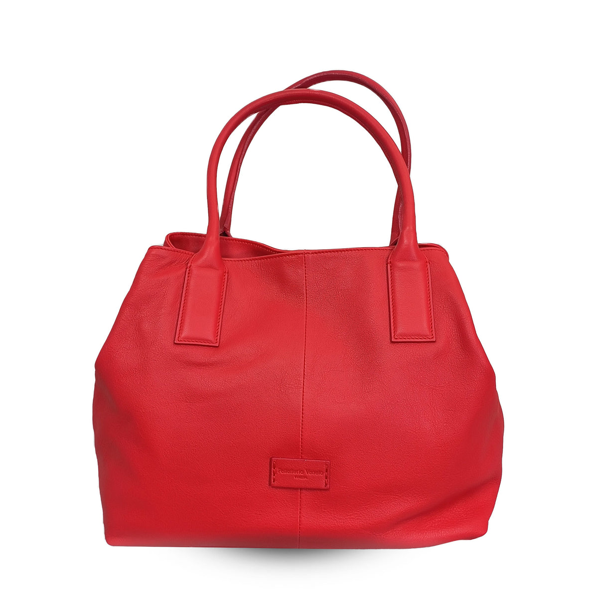 Pelletteria Veneta dw622 Rossa Borsa con manico