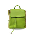 Pelletteria Veneta D24057 Verde Zaino in pelle