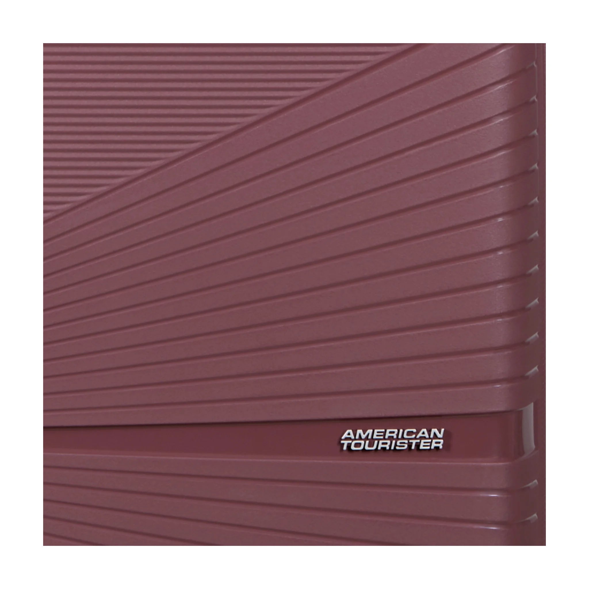 Dettaglio finiture e hardware di American Tourister Airconic Trolley (4 Ruote) - Galactic Mauve
