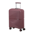 Vista di tre quarti di American Tourister Airconic Trolley (4 Ruote) - Galactic Mauve