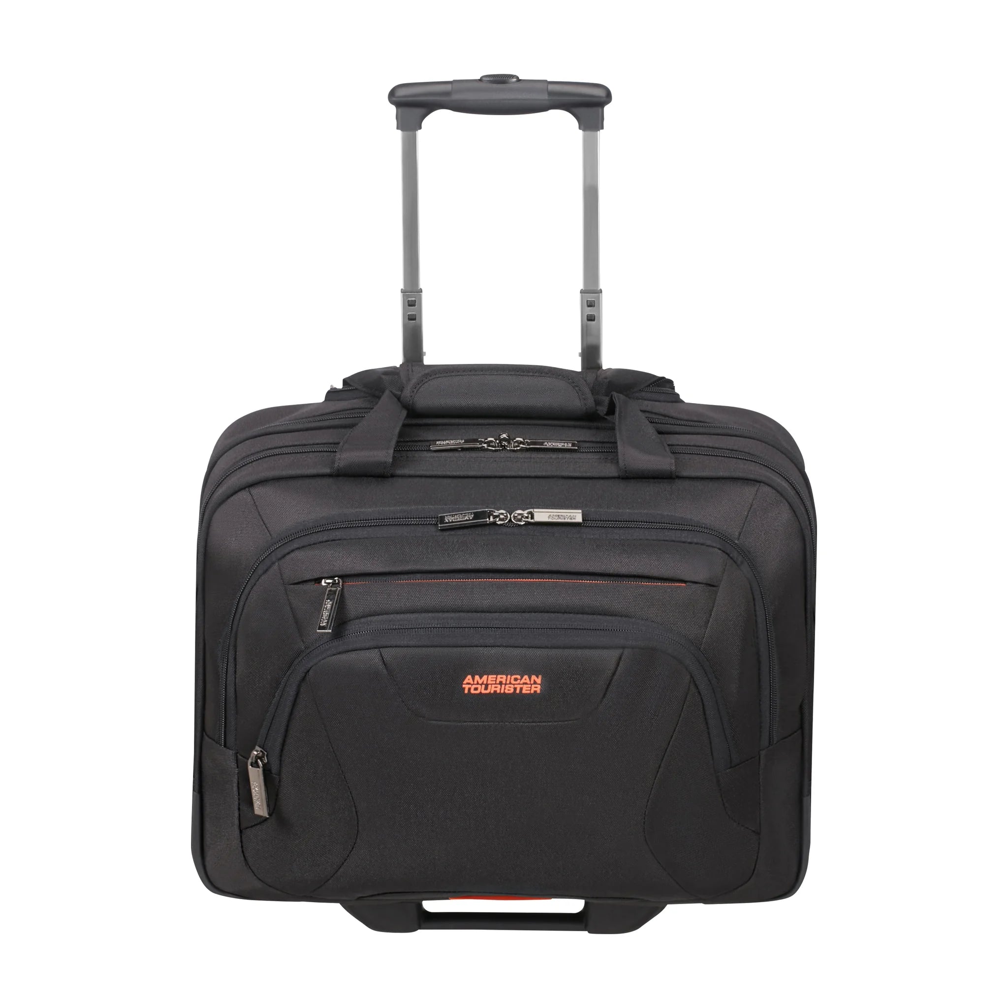 Vista principale di American Tourister At Work Cartella Porta Pc Con Ruote - Blackorange
