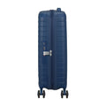 Dettaglio laterale e fondo di American Tourister Fastforward Trolley (4 Ruote) - Navy Blue
