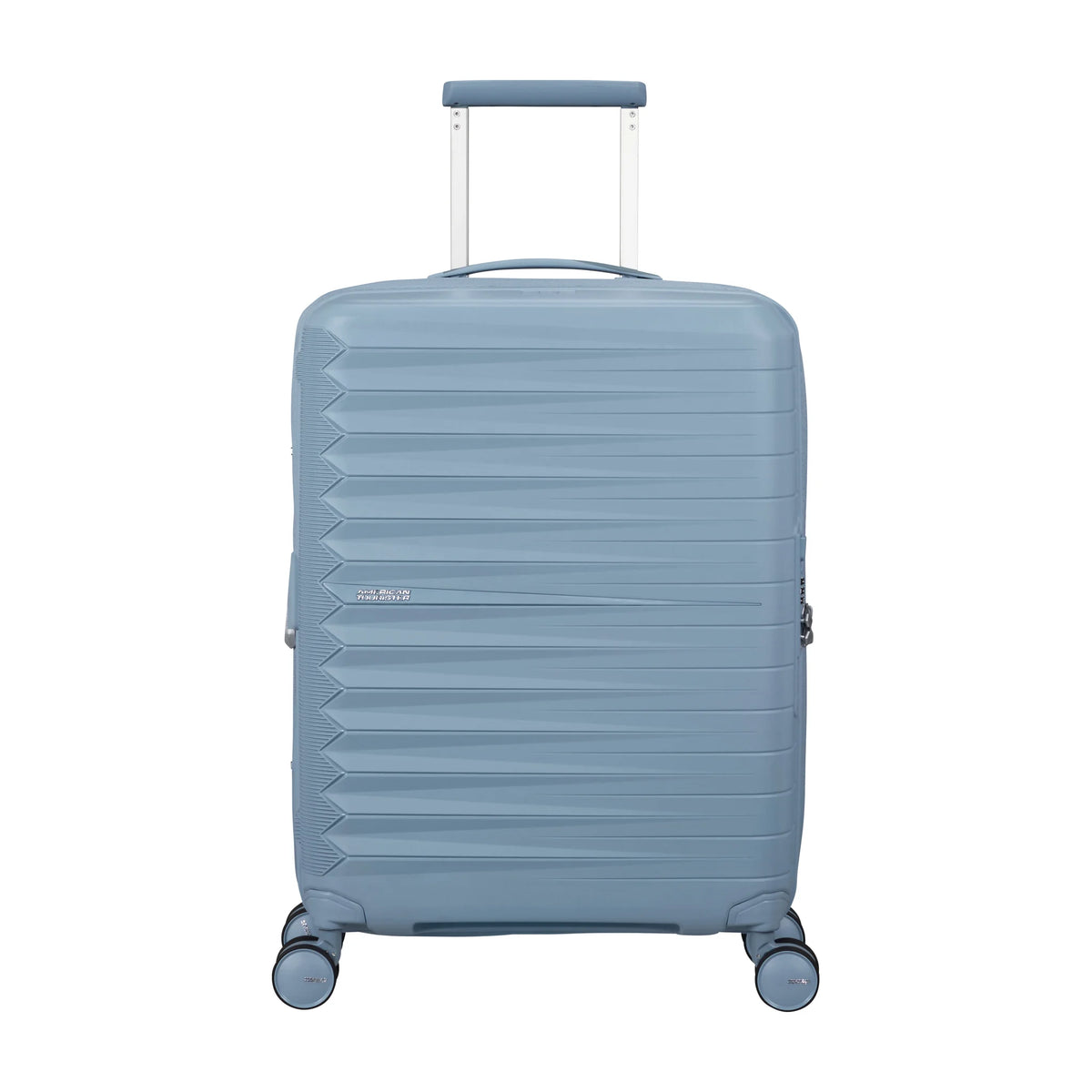 Vista principale di American Tourister Fastforward Trolley (4 Ruote) - Steel Blue