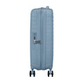 Dettaglio laterale e fondo di American Tourister Fastforward Trolley (4 Ruote) - Steel Blue