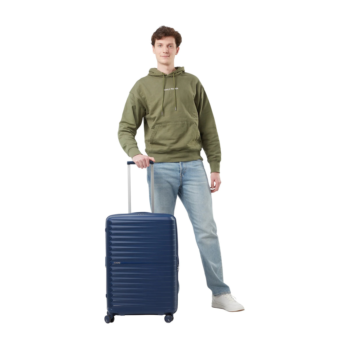 Proporzioni e vestibilità di American Tourister Fastforward Trolley (4 Ruote) - Navy Blue
