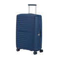 Vista di tre quarti di American Tourister Fastforward Trolley (4 Ruote) - Navy Blue