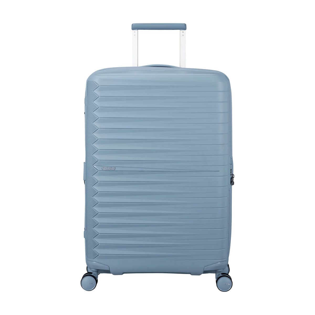 Vista principale di American Tourister Fastforward Trolley (4 Ruote) - Steel Blue