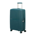 Vista di tre quarti di American Tourister Fastforward Trolley (4 Ruote) - Totally Teal