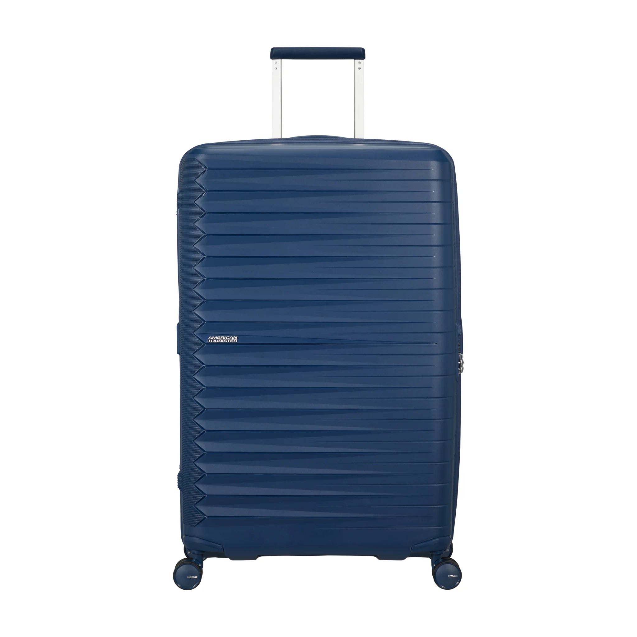 Vista principale di American Tourister Fastforward Trolley (4 Ruote) - Navy Blue