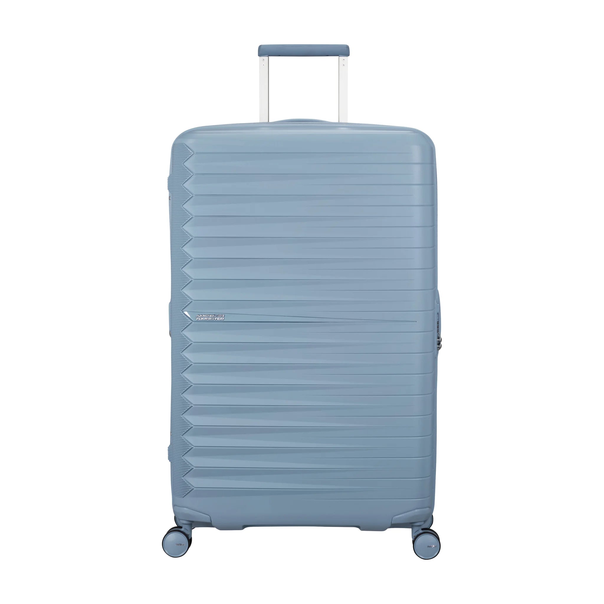 Vista principale di American Tourister Fastforward Trolley (4 Ruote) - Steel Blue