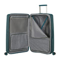 Organizzazione interna e scomparti di American Tourister Fastforward Trolley (4 Ruote) - Totally Teal