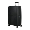 Vista di tre quarti di American Tourister Fastforward Trolley (4 Ruote) - Flash Black