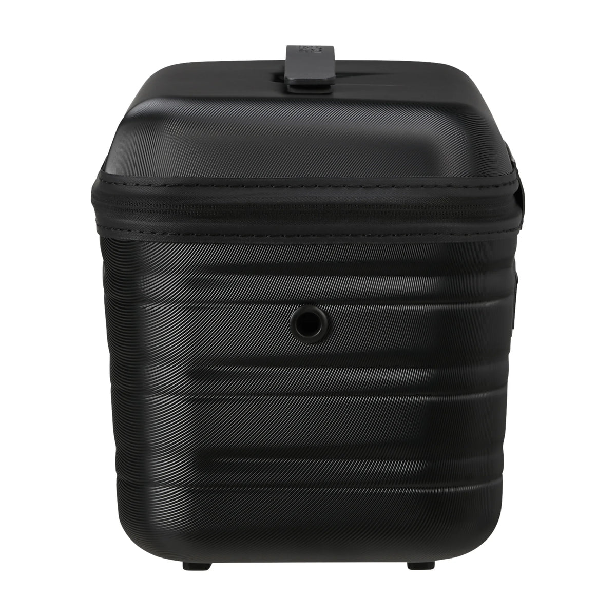Dettaglio laterale e fondo di American Tourister Flashline Beauty Case - Shadow Black