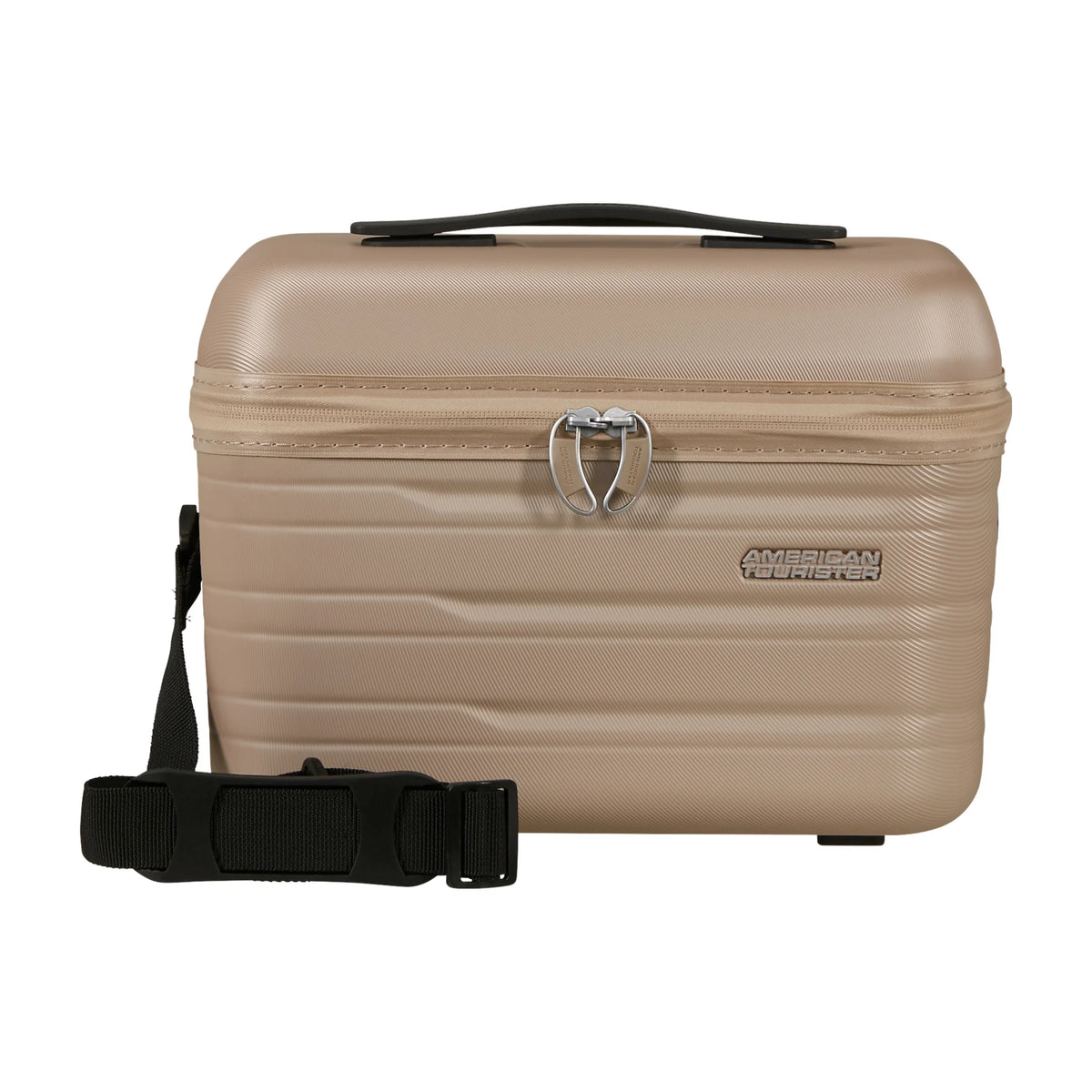 Vista principale di American Tourister Flashline Beauty Case - Ivory Gold
