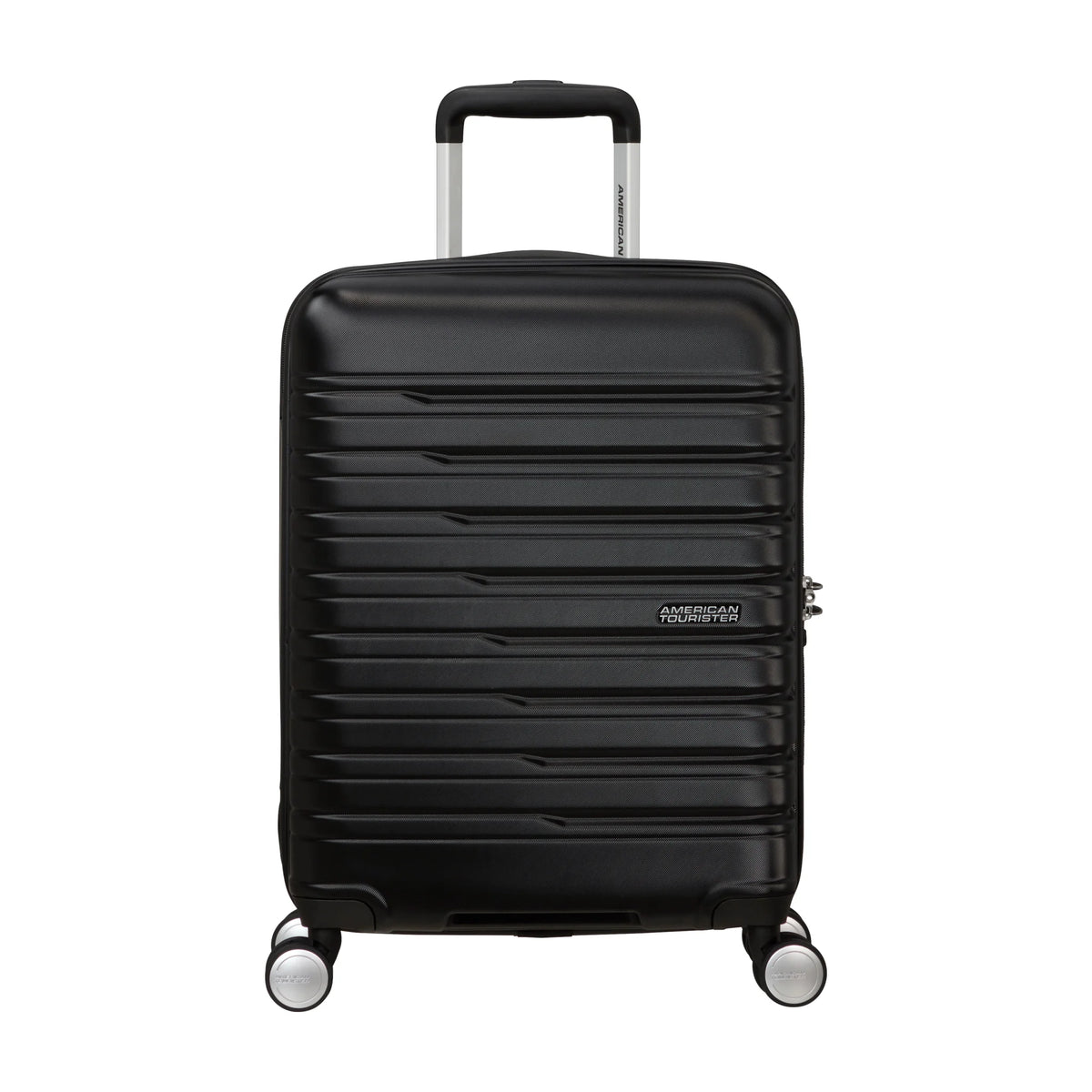 Vista principale di American Tourister Flashline Trolley (4 Ruote) - Shadow Black