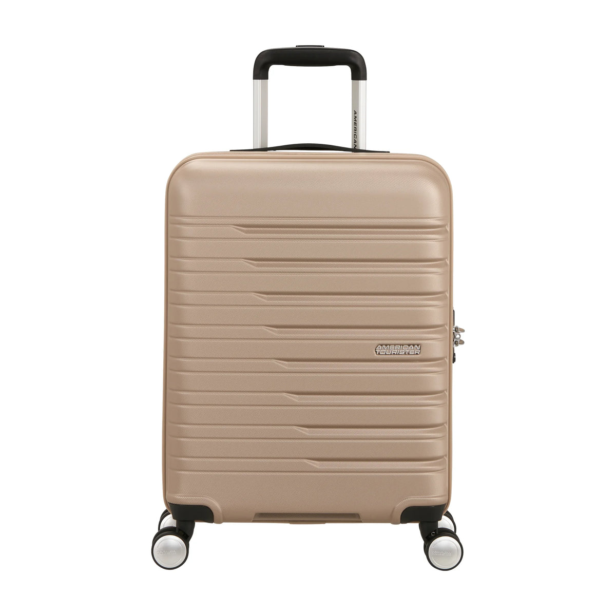 Vista principale di American Tourister Flashline Trolley (4 Ruote) - Ivory Gold