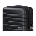 Dettaglio finiture e hardware di American Tourister Flashline Trolley (4 Ruote) - Shadow Black