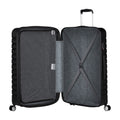 Organizzazione interna e scomparti di American Tourister Flashline Trolley (4 Ruote) - Shadow Black