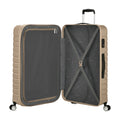 Organizzazione interna e scomparti di American Tourister Flashline Trolley (4 Ruote) - Ivory Gold