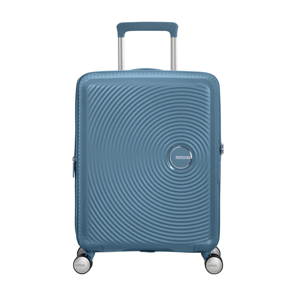 Vista principale di American Tourister Soundbox Trolley (4 Ruote) - Stone Blue