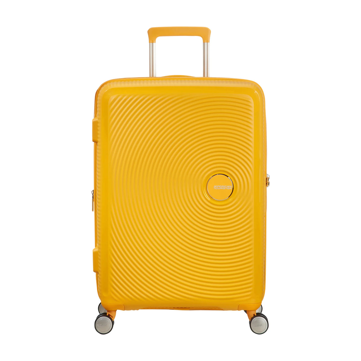Vista principale di American Tourister Soundbox Trolley (4 Ruote) - Golden Yellow