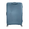 Dettaglio laterale e fondo di American Tourister Soundbox Trolley (4 Ruote) - Stone Blue
