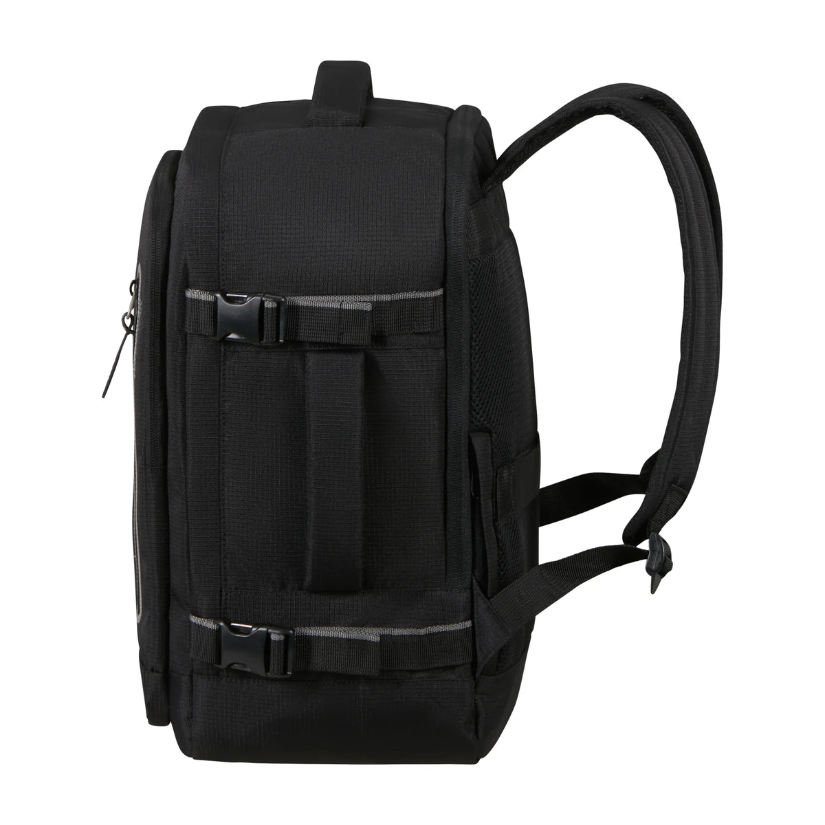 Dettaglio laterale e fondo di American Tourister Take2Cabin Sport Backpack - Nero