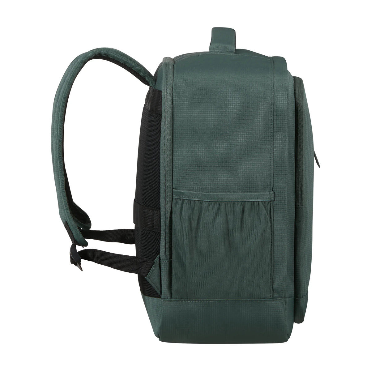 Dettaglio laterale e fondo di American Tourister Take2Cabin Sport Backpack - Dark Forest