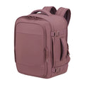 Vista di tre quarti di American Tourister Take2Cabin Zaino - Galactic Mauve