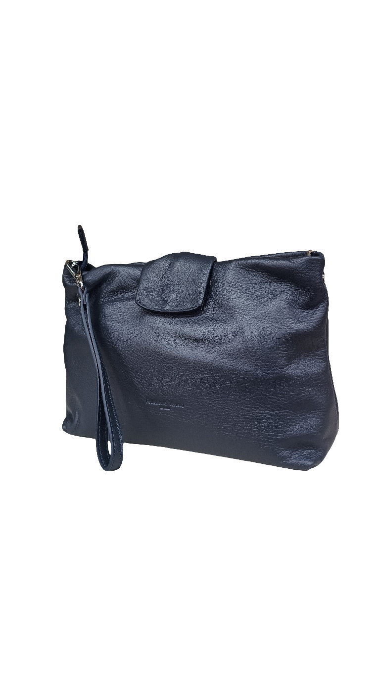 Pelletteria Veneta N24453-Navy Borsa donna