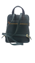 Pelletteria Veneta V24480-Verde Zaino in pelle