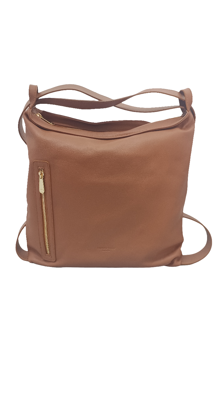 Pelletteria Veneta N24455-Cuoio Shopper