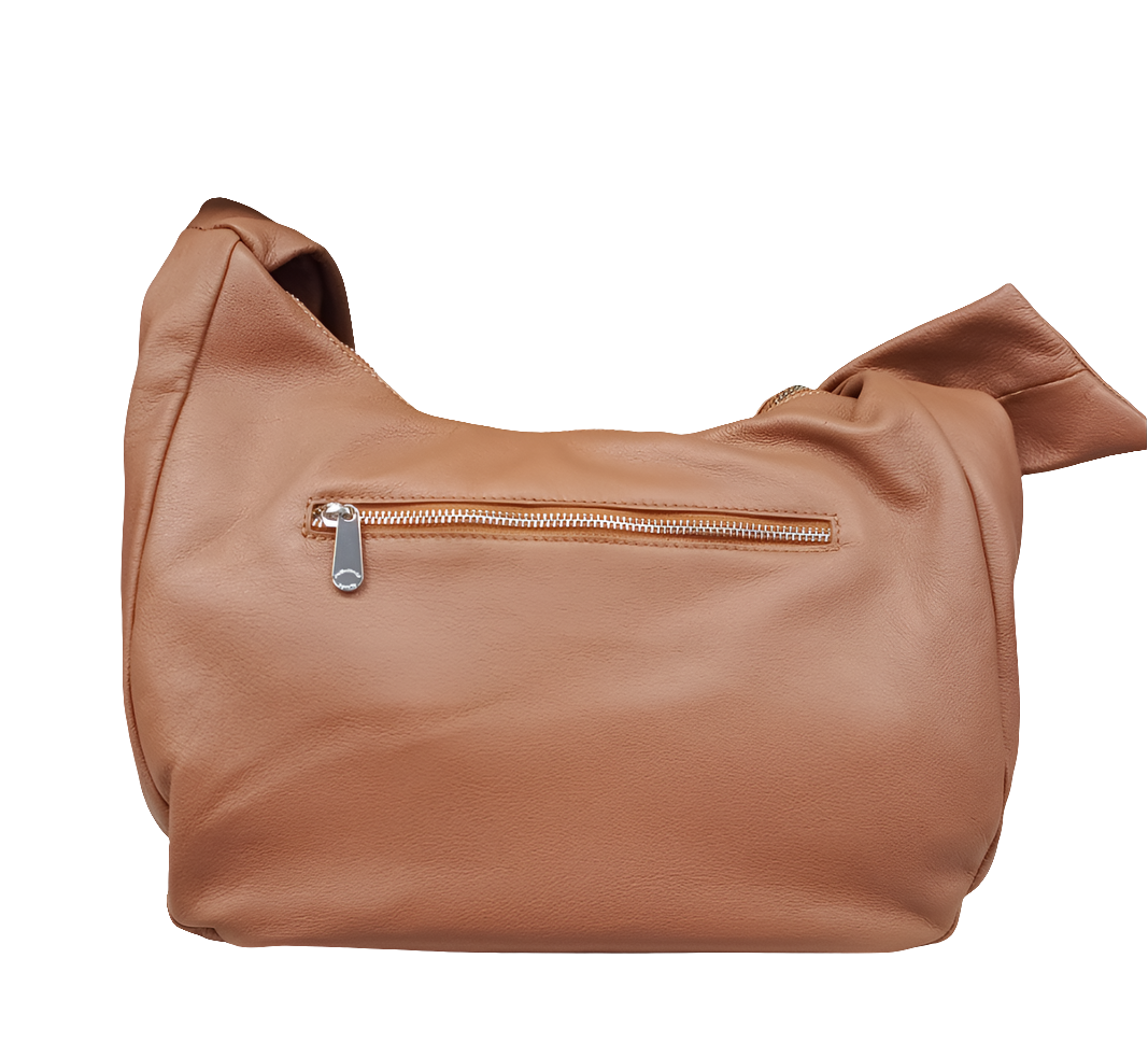 Pelletteria Veneta N24450-Cuoio Borsa a Spalla