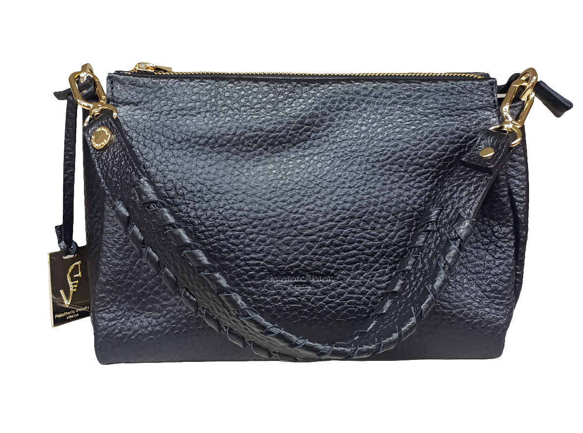 Pelletteria Veneta V24483-Nero Borsa a spalla