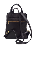 Pelletteria Veneta V24480-Nero Zaino in pelle
