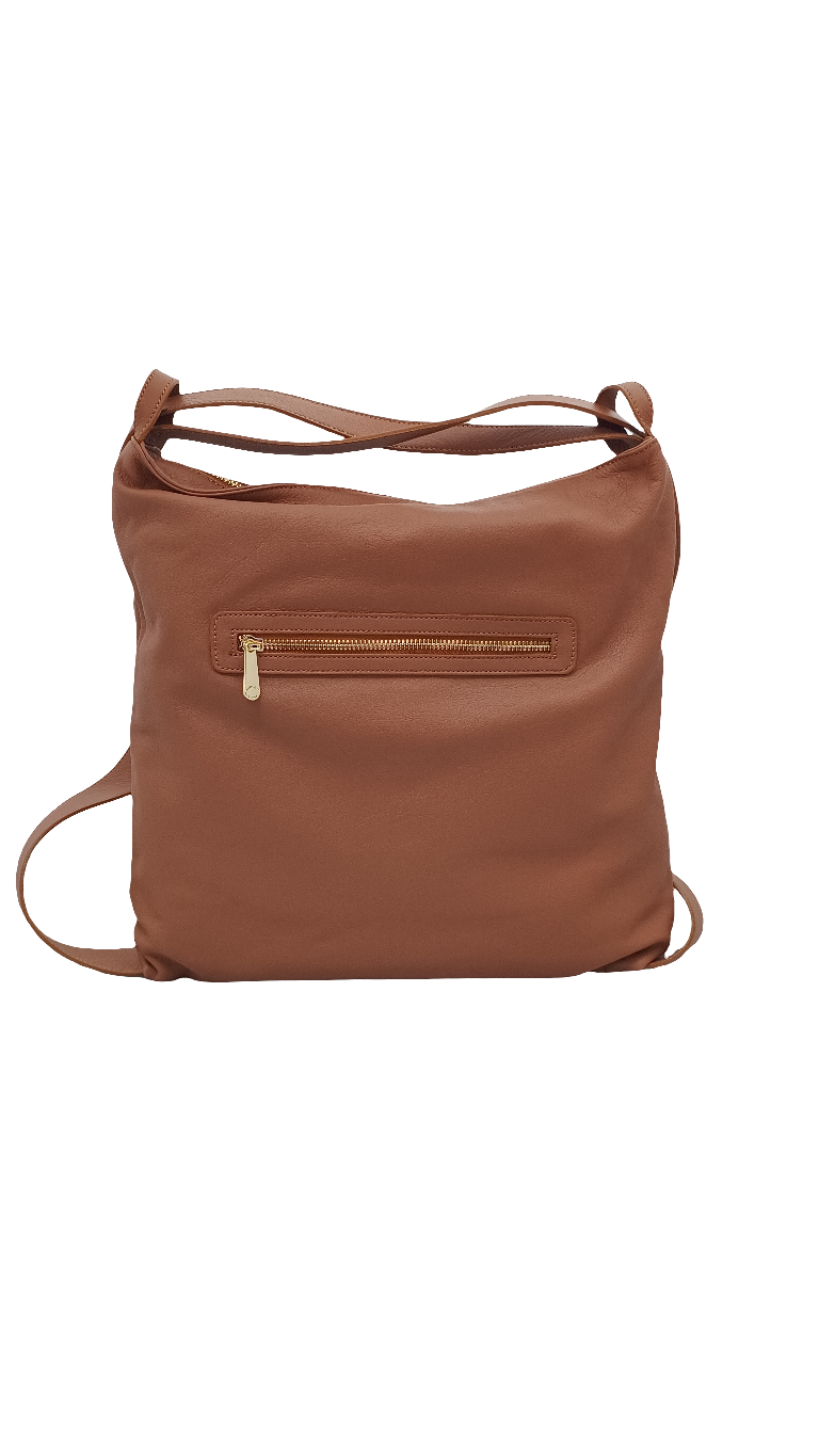 Pelletteria Veneta N24455-Cuoio Shopper