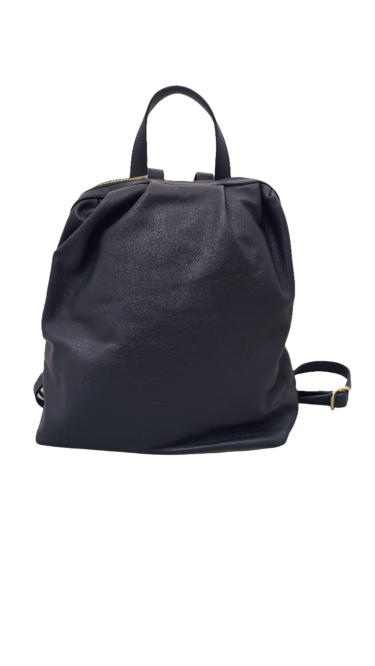 Pelletteria Veneta N24456-Navy Zaino in pelle