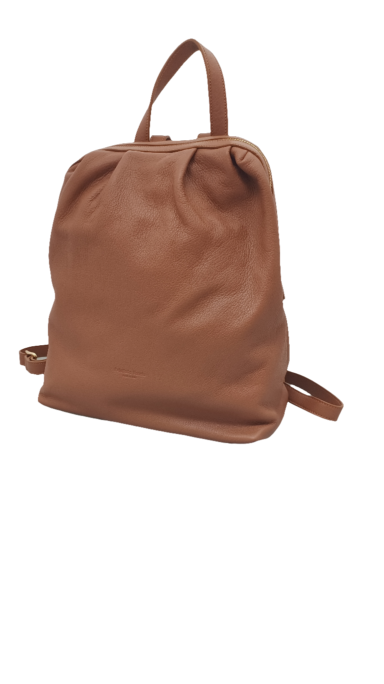 Pelletteria Veneta N24456-Cuoio Zaino in pelle