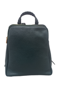 Pelletteria Veneta V24480-Verde Zaino in pelle