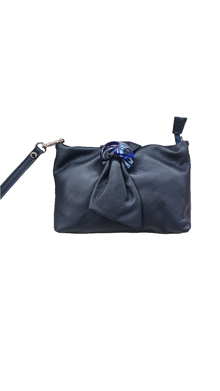 Pelletteria Veneta N24454-Navy Borsa a mano