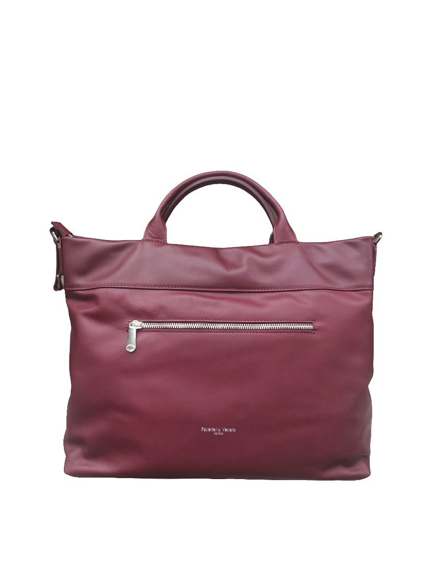 Pelletteria Veneta Aline-Rubi Rubino Shopper