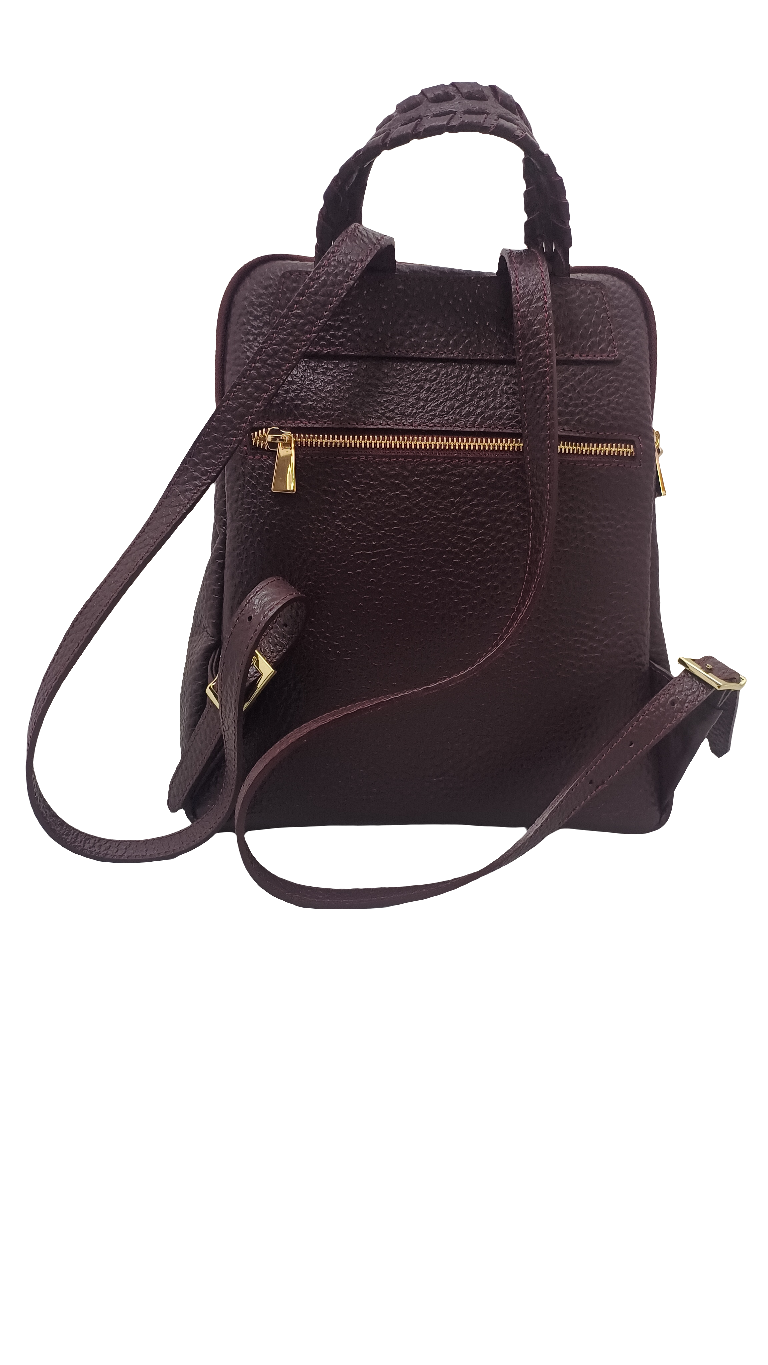 Pelletteria Veneta V24480-Chia Zaino in pelle