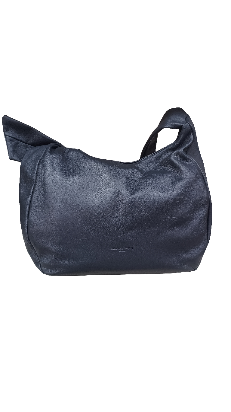 Pelletteria Veneta N24450-Navy Borsa a Spalla