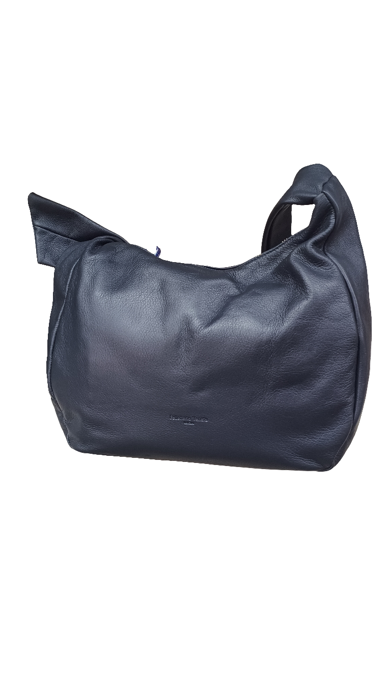 Pelletteria Veneta N24450-Navy Borsa a Spalla