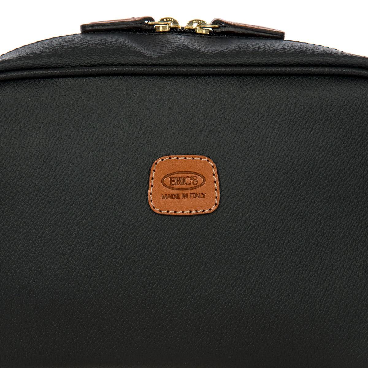 Dettaglio finiture e hardware di Bric's Firenze Necessaire Firenze - Black