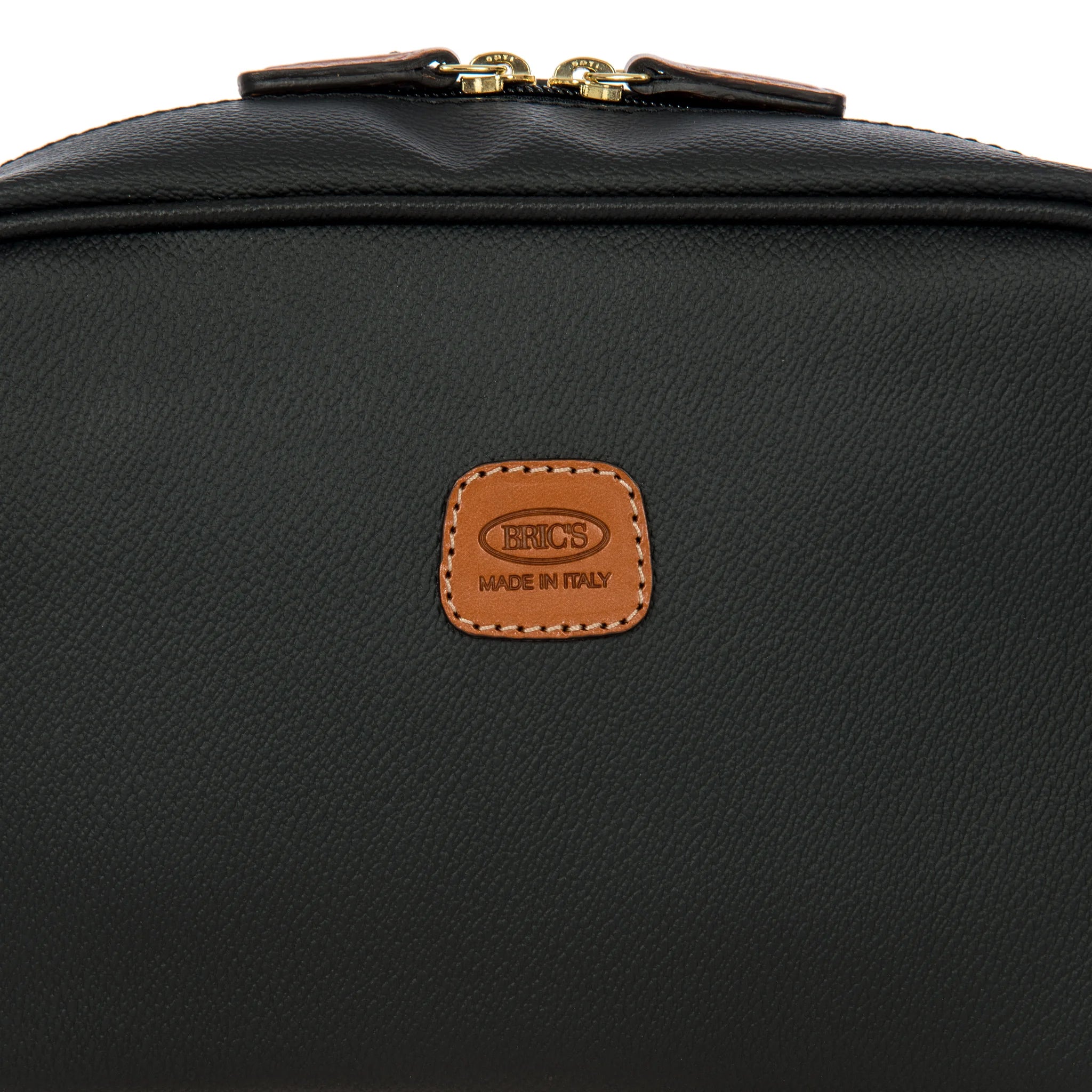 Dettaglio finiture e hardware di Bric's Firenze Necessaire Firenze - Black