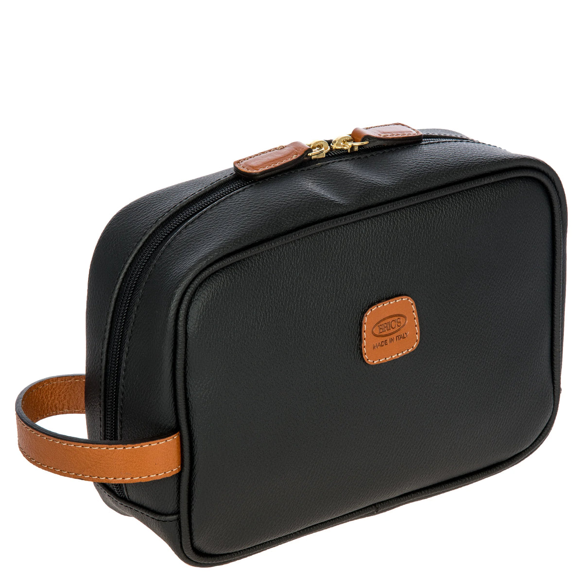 Vista di tre quarti di Bric's Firenze Necessaire Firenze - Black