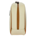 Dettaglio laterale e fondo di Bric's Firenze Necessaire Firenze - Cream