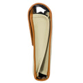 Dettaglio laterale e fondo di Bric's Firenze Beauty Case Tri-Fold Firenze - Cream